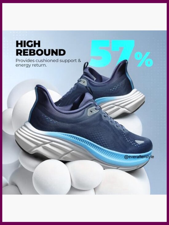 Slip On Walking Shoes Cushioning Non Slip Athletic Sneakers main image 5